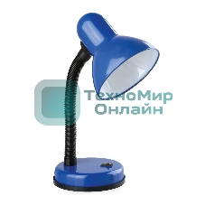 Camelion KD-301 С06 синий (Светильник настольный,230V 60W)
