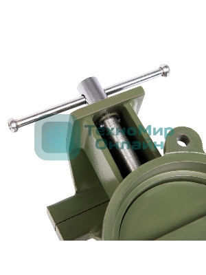 Тиски слесарные Сибртех 125 мм, стальные, поворотные