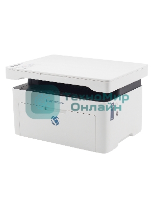 МФУ лазерное BULAT M1121nw, ((A4, лазерное МФУ, ч/б, печать/скан/копирование, 600dpi, 21ppm, 128Mb, процессор 1,2ГГц, сканирование 20 с/лист А4, копирование до 21 стр/мин, вх. лоток 150л, вых. лоток 100л, бумага 70-120г/м2, белый корпус, USB/LAN/WiFi, нагрузка рек. 5000 стр/мес (макс. 21000 стр/мес),старт картридж 1000 стр)