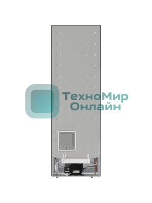 Холодильник Gorenje NRKE62XL серебристый металлик двухкамерный 203/99л морозилка снизу, No Frost