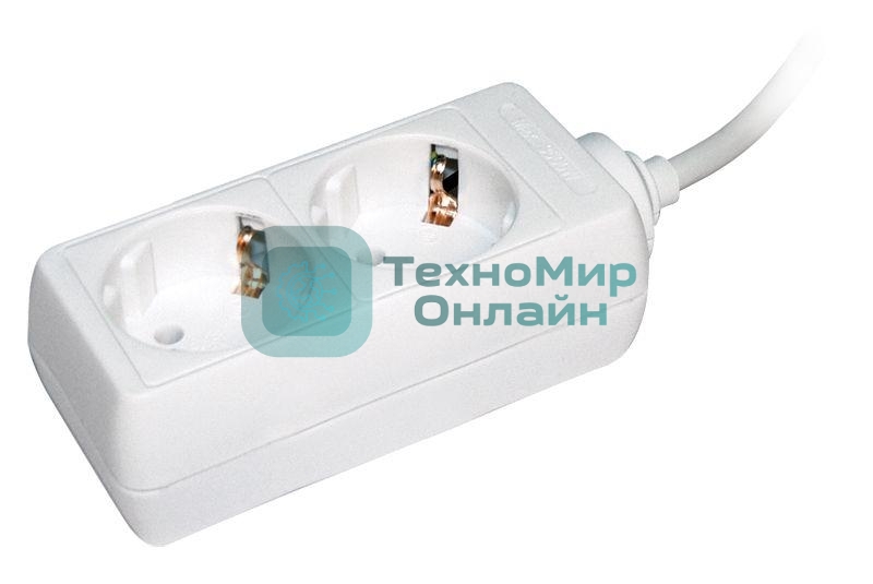 Удлинитель 2х3 м с заземл. 16А IP20 У02 2P+PE IEK WYP10-16-02-03-Z-N