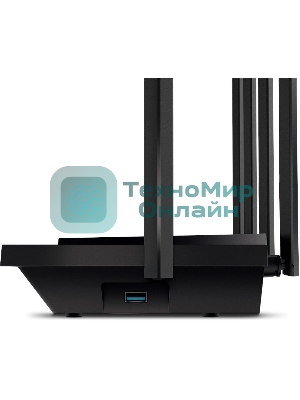Роутер TP-Link Archer AX73 AX5400 Dual Band Wireless Gigabit Router, 1.5 GHz Tri-Core CPU, 1 GE WAN + 4 GE LAN ports, 1× USB 3.0 Port, support 1024-QAM, OFDMA, MU-MIMO, Airtime Fairness, Beamforming, 160MHz Channel Width, come with HomeShieldTM, support Russia PPTP/L2TP/PPPoE
