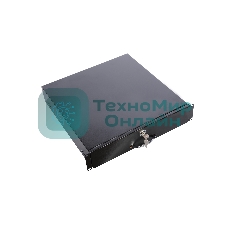 Полка (ящик) для документации 2U (ТСВ-Д-2U.450-9005) черный