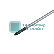 Отвертка крестовая Rexant PH 0х100 мм, двухкомпонентная рукоятка