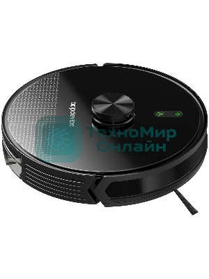 Робот-пылесос TopDevice TDSRC003_BK черный, 40 Вт, 2600 мА·ч Li-Ion, уборка влажная/сухая, пылесборник контейнер 0.4 л
