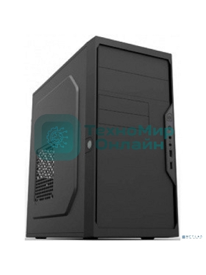 Компьютерный корпус с блоком питания 450Вт. Case Foxline FL-733, mATX, 2x5.25EXT, 2x3.5EXT, 5x3.5INT, 2xUSB 2.0, HDA, w/o FAN, w/450W ATX PSU, w/1.2m EU pwr cord