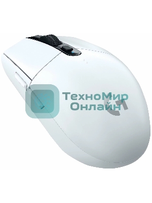 Мышь беспроводная Logitech G304 Lightspeed белый, 12000 dpi, радиоканал, USB, кнопки - 6