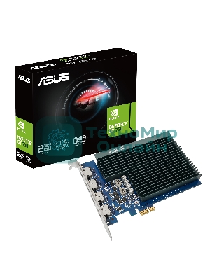 Видеокарта Asus GT730-4H-SL-2GD5 NVIDIA GeForce GT 730 2Gb GDDR5 902/5010 HDMIx4 HDCP Ret