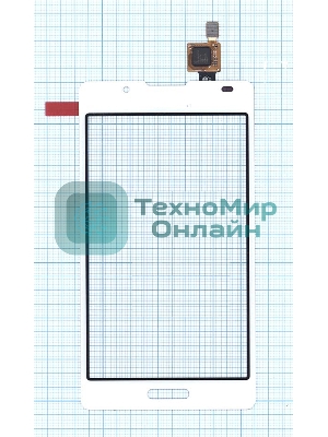 Сенсорное стекло (тачскрин) для LG Optimus L7 II P710, белое
