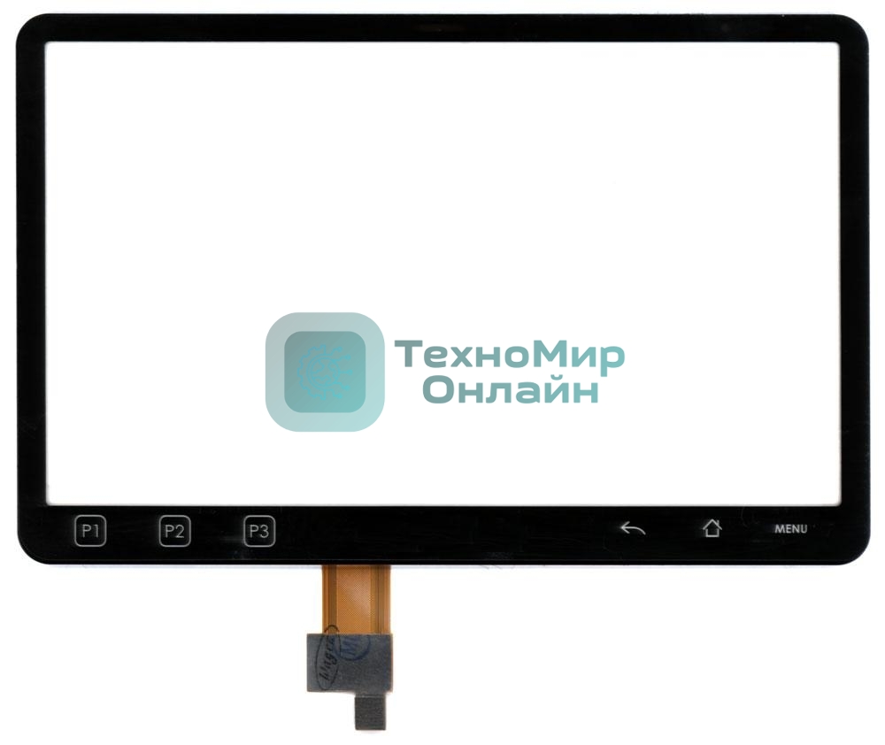 Сенсорное стекло (тачскрин) для Motorola ET1 Enterprise, черное