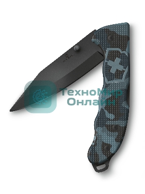 Нож перочинный Victorinox Evoke BSH Alox Navy (0.9425.DS222) 136мм 4функц. синий камуфляж подар.коробка