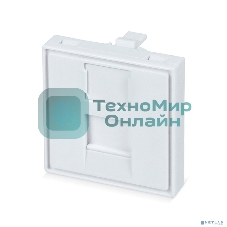 Вставка Rexant Mosaic 45x45, на 1 порт со шторкой