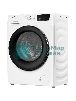 Стиральная машина с сушкой MONSHER MWDM 460 Blanc отдельностоящая, фронтальная, 15 программ, загрузка 8 кг, 1400 об/мин, кнопочное управление, инверторный двигатель, блокировка от детей, энергоэффективность В, белый
