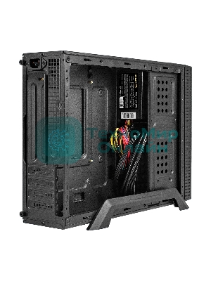 Компьютерный корпус Desktop ExeGate MI-307U2-M350 (mini-ITX/mATX, БП M350 с вент. 8см, 2*USB+2*USB 3.0, HD аудио, черный)