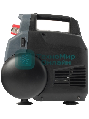 Компрессор поршневой Patriot WO 6-180 безмасляный 180л/мин 6л 1100Вт черный/оранжевый