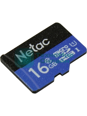 Флеш карта microSDHC 16Gb Netac P500 NT02P500STN-016G-S (без SD адаптера) 80Mb/s