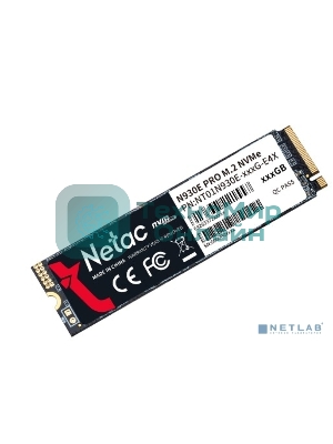 Накопитель SSD Netac N930E Pro, 256Gb, PCIe 3.1 x4, M.2 2280, NVMe, R/W 2040/1270