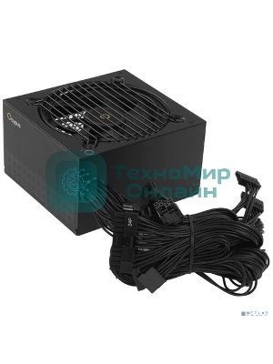 Блок питания 750W Ocypus Gaммa P750 BK (ATX, 80 PLUS, APFC, 20+4 pin, 120мм fan, PCI-E 6+2Px4, 6xSATA) (Gaммa-P750-W1HDBK024X-EU)