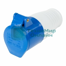 Розетка Rexant 213 переносная 2Р+РЕ 16А 220В IP44