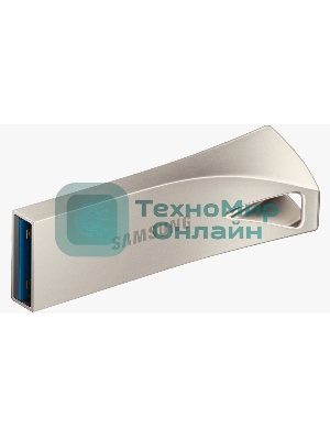 Флешка USB 64Gb USB Drive USB 3.1 Samsung BAR Plus (up to 300Mb/s) (MUF-64BE3/APC) серебристый