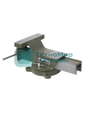 Тиски слесарные Сибртех 150 мм, стальные, поворотные