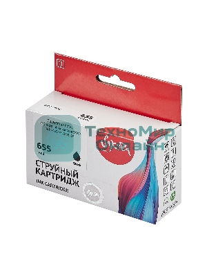 Картридж струйный Sakura CZ109AE (№655 Black) для HP, черный, 11 мл., 600 к.