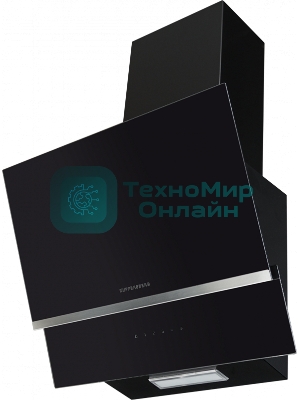 Вытяжка каминная Kuppersberg F 600 B черный/нержавеющая сталь, 60 см, 650 куб. м/ч, 47 дБ