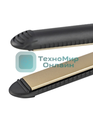 Выпрямитель для волос Galaxy Line GL 4519 черный/золотистый, 24 мм, 180 °C, 1 режим