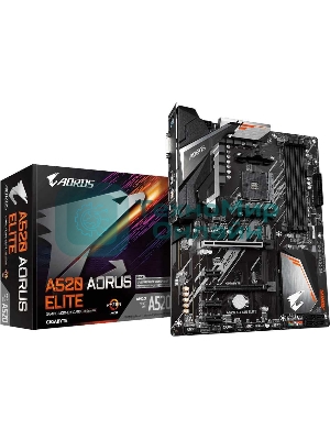 Материнская плата Gigabyte A520 AORUS ELITE, AM4, AMD A520, 4xDDR4, 4xSATA, 1xM.2, 1xPCI-E 3.0 x16, 1xHDMI, 1xDVI-D, 1x 1Gb LAN, 2xUSB 2.0, 4xUSB 3.2 Gen 1, 3x3.5 мм, 7.1, Micro-ATX