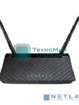 Сетевое оборудование ASUS RT-N12 E WiFi Router (RTL) 802.11b/g/n, 4UTP 10/100 Mbps, 1WAN, 300Mbps, 2x2dBi