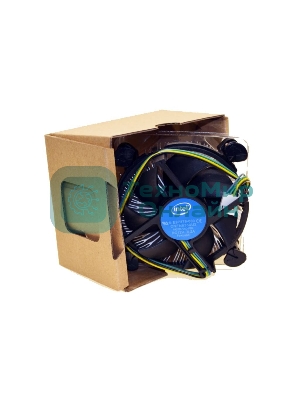 Кулер Intel E97379серебристый/черный 90мм алюминий 2500rpm 27db 4-pin 73W 58мм
