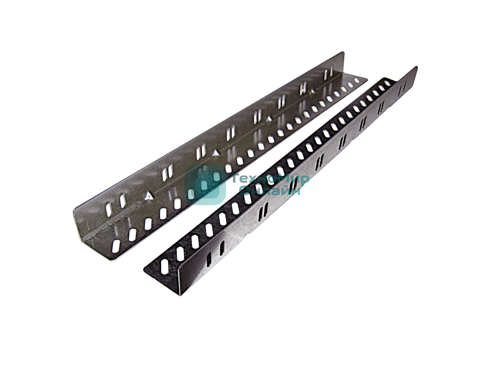 Комплект уголков опорных (направляющие) для напольных шкафов, глубина 750 мм, нагрузка до 50 кг. (УО-75)