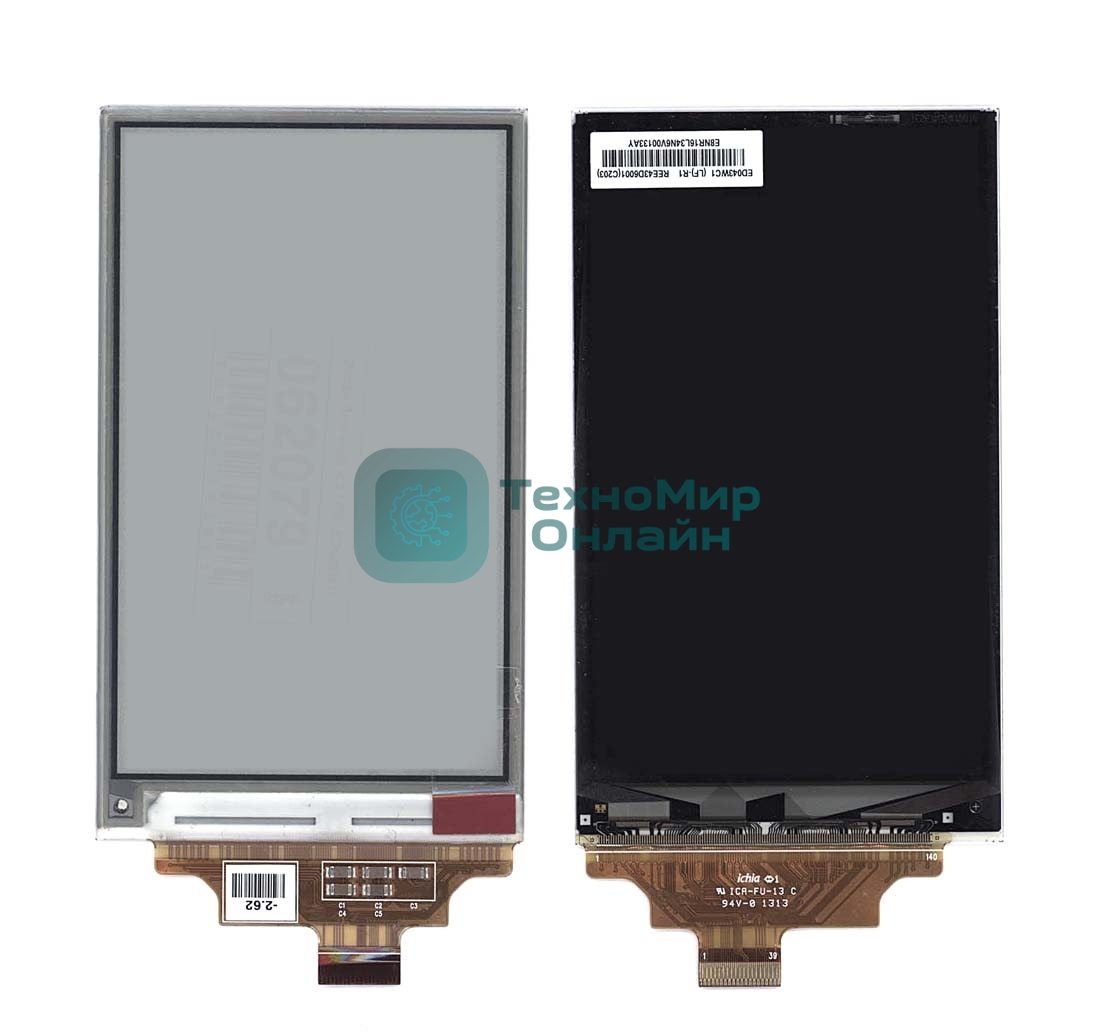 Экран для электронной книги e-ink 4.3