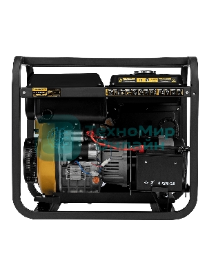 Электрогенератор дизельный Denzel DES-55E, 5.5 кВт, 110 дБ, 108.4 кг