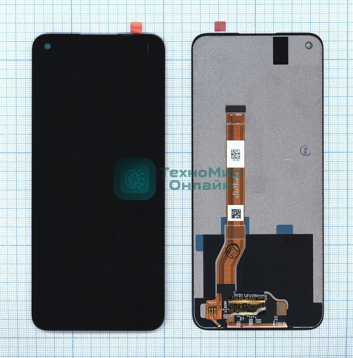 Дисплей для Realme 8i черный