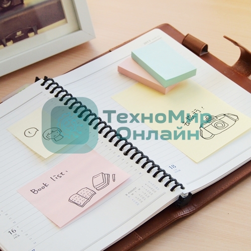 Блок самоклеящийся бумажный Stick`n 21147 51x76 мм, 100 листов, 70 г/м2, пастель, зеленый