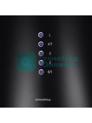 Вытяжка островная Maunfeld Lee Isla 39 черный, 38 см, 1000 куб. м/ч, 52 дБ