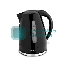 Чайник электрический Zelmer ZCK7617B 1.7 л, 2200 Вт, черный корпус: пластик