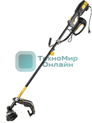 Триммер электрический Huter GET-1450В 1500Вт разбор.штан. реж.эл.:леска/нож