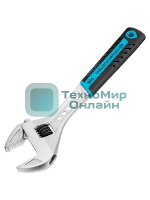 Ключ разводной Gross 15562 250 мм,CrV, двухкомпонентная ручка