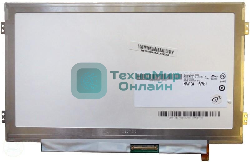 Модуль (матрица + тачскрин) для Lenovo S10-2 S10-3 B101AW02 v.3 черный