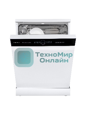 Посудомоечная машина Maunfeld MWF60121W, белый, 59.8 см, 12 компл., 47 дБ, класс A++