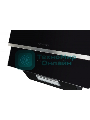 Вытяжка каминная Kuppersberg F 600 B черный/нержавеющая сталь, 60 см, 650 куб. м/ч, 47 дБ