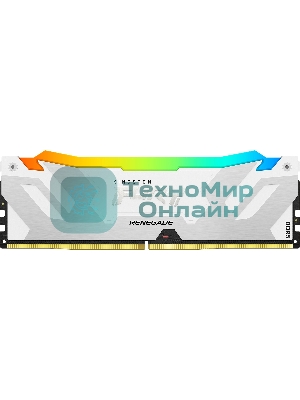 Оперативная память Kingston Fury Renegade, DDR5, 16Gb (1x16Gb), 7600MHz, CL38, DIMM, радиатор, RGB, белый