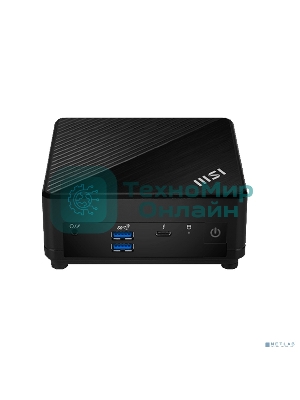 Неттоп MSI Cubi 5 1M-617XRU Core 5 120U (1.4) 16Gb SSD512Gb Graphics CR без ОС 2xGbitEth WiFi BT черный (9S6-B0A821-617)