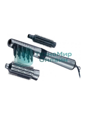 Фен-щётка Braun AS330 серебристый/черный, 400 Вт, 18/36 мм