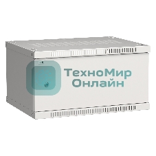 Шкаф ITK LWE3-06U64-MF LINEA WE 6U 600x450 мм дверь металл серый