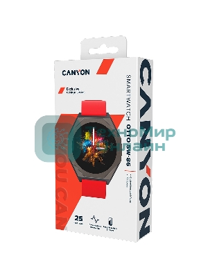 Умные часы CANYON Otto SW-86, Smart watch Realtek 8762DK LCD 1.3''