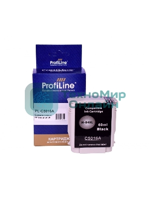 Картридж струйный ProfiLine PL-C5016A для принтеров HP DesignJet-10/20/30/50/90/120/130 с чернилами Black 69 мл