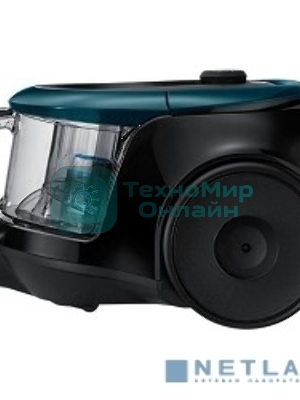 Пылесос Samsung VC18M21C0VN/EV зеленый/черный, 380/1800 Вт, уборка сухой, пылесборник контейнер 1.5 л